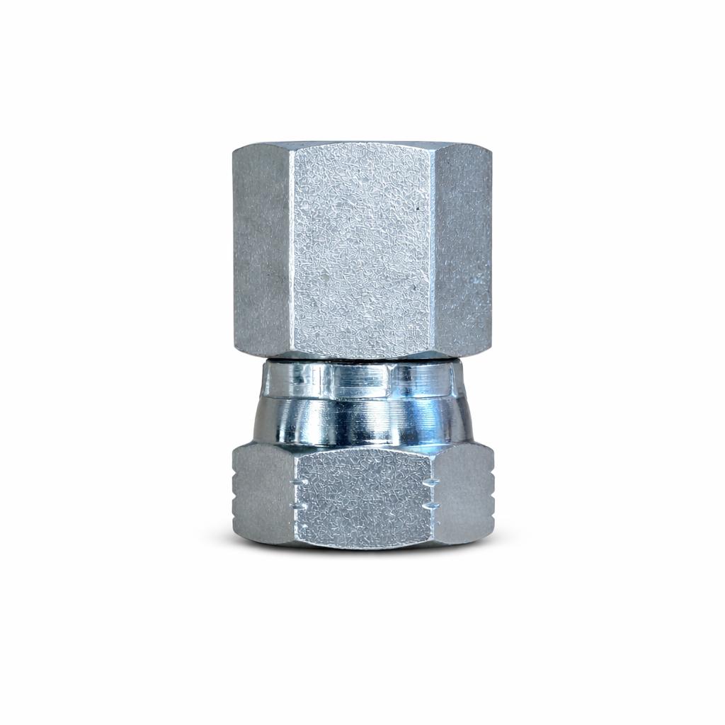 ASAB High Pressure Fittings #15 - Swivel Nut | 1/2"F x 1/2"F | 5000psi