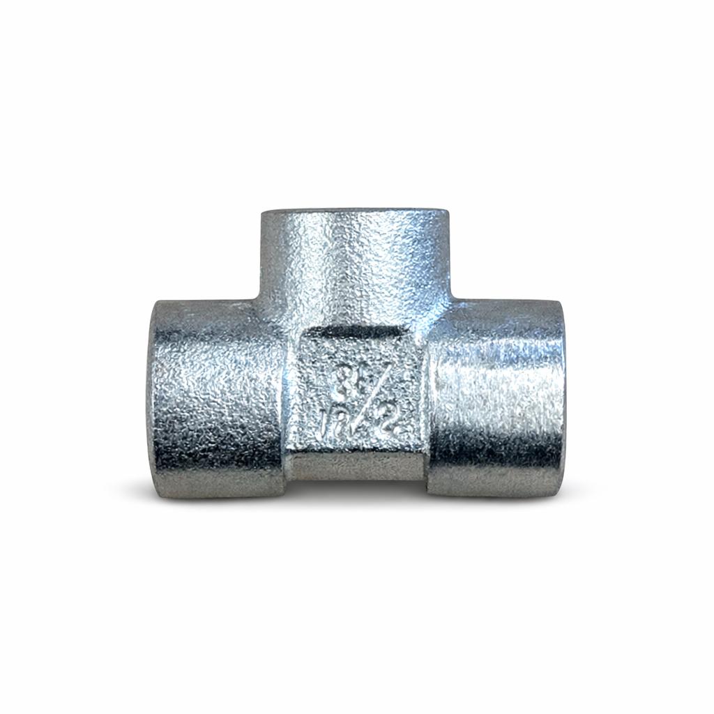 ASAB High Pressure Fittings #19 - "T" | 3/8"F x 3/8"F x 3/8"F | 7250psi
