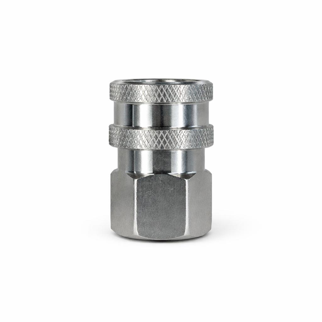 ASAB Quick Connect Fittings #24 - ASAB Quick Connect Coupling | 3/8"F x 3/8"F | 5000psi