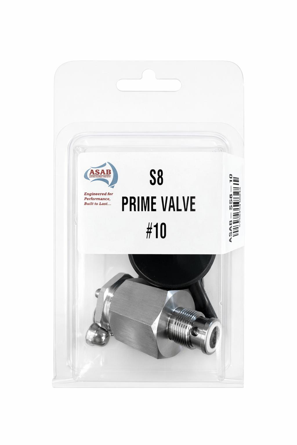 ASAB S Series - Replacement S8 Prime Valve